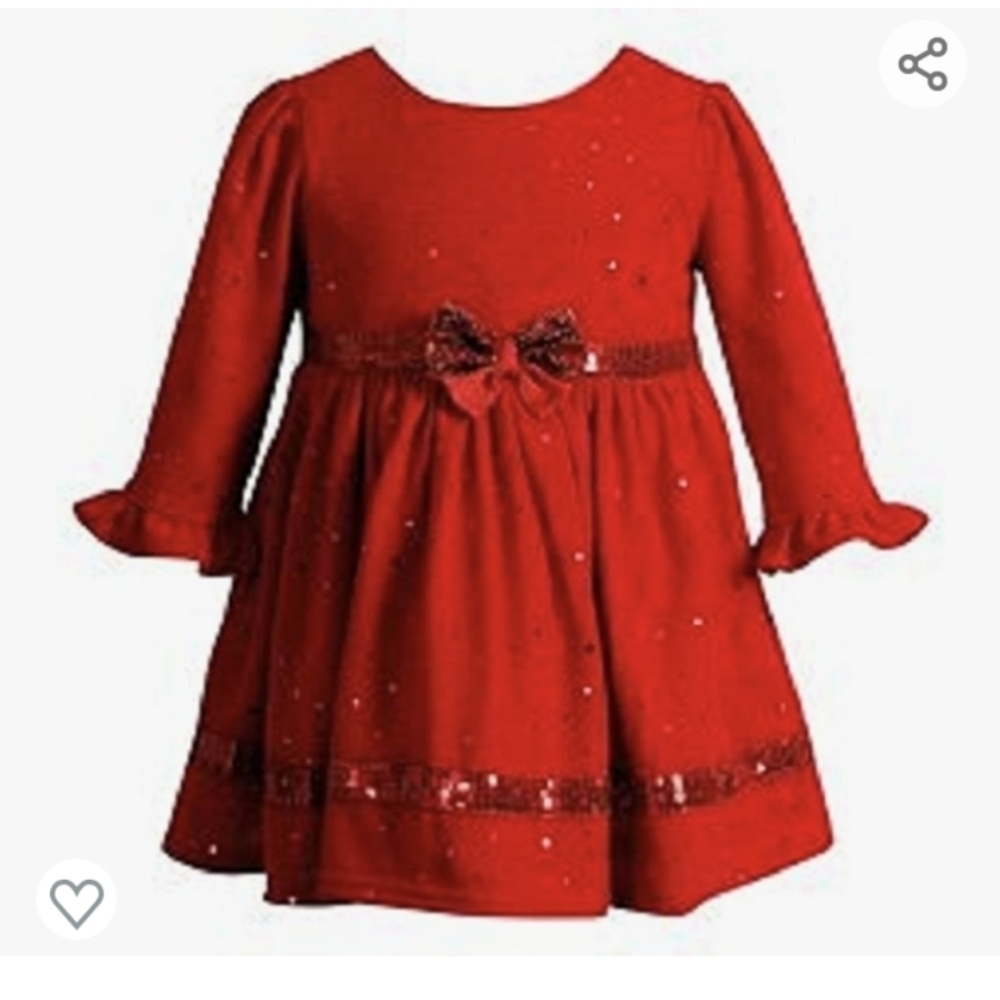 ⭐Youngland Baby Christmas dress with tulle 18 months